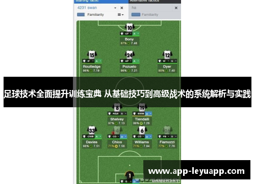 足球技术全面提升训练宝典 从基础技巧到高级战术的系统解析与实践