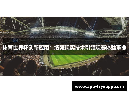 体育世界杯创新应用：增强现实技术引领观赛体验革命