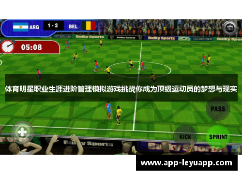 体育明星职业生涯进阶管理模拟游戏挑战你成为顶级运动员的梦想与现实